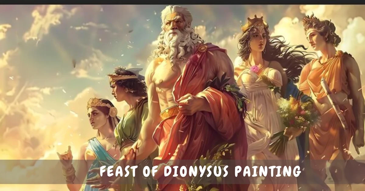 feast of dionysus painting