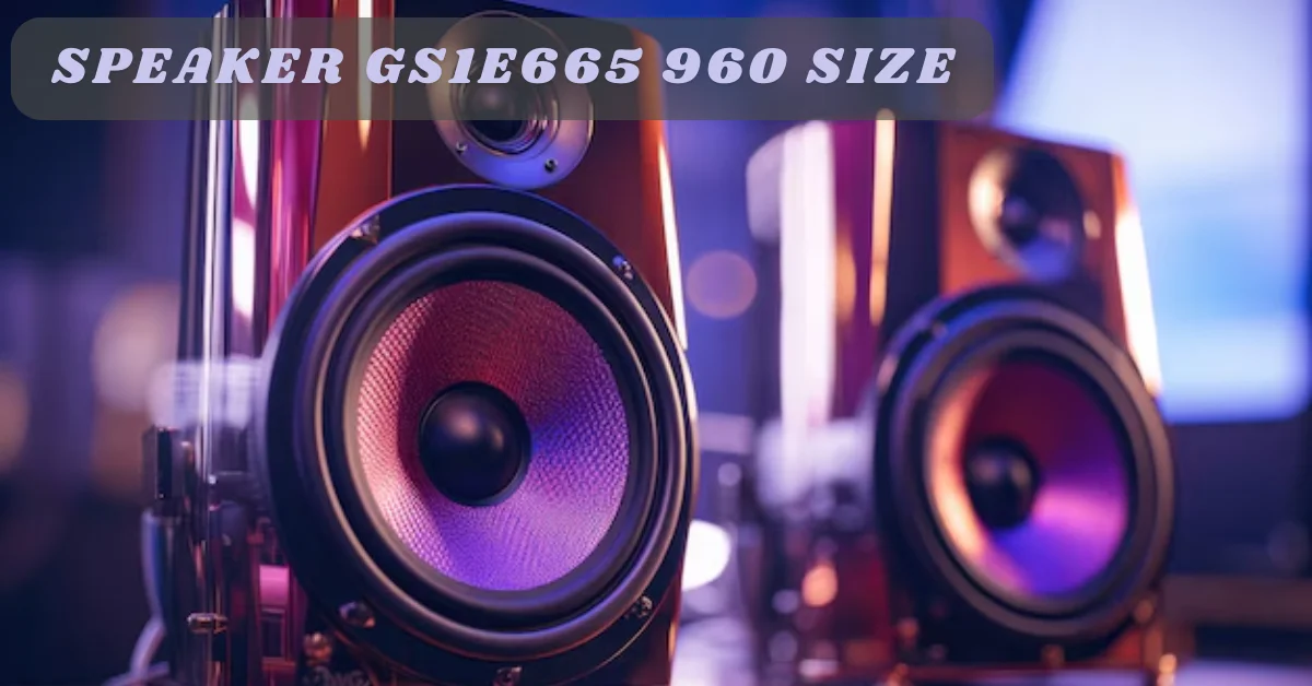 speaker gs1e665 960 size